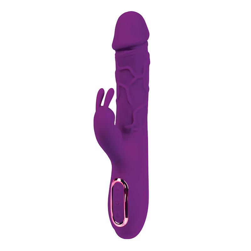 Fantasy Vibrator sa zagrevanjem Helios, 22.5cm, Ljubičasti