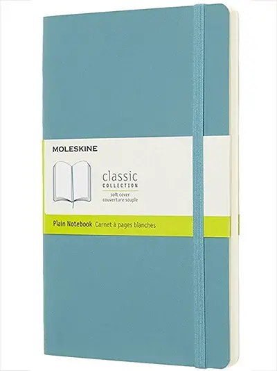 Moleskine Sveska sa mekim povezom, Velika, Plava