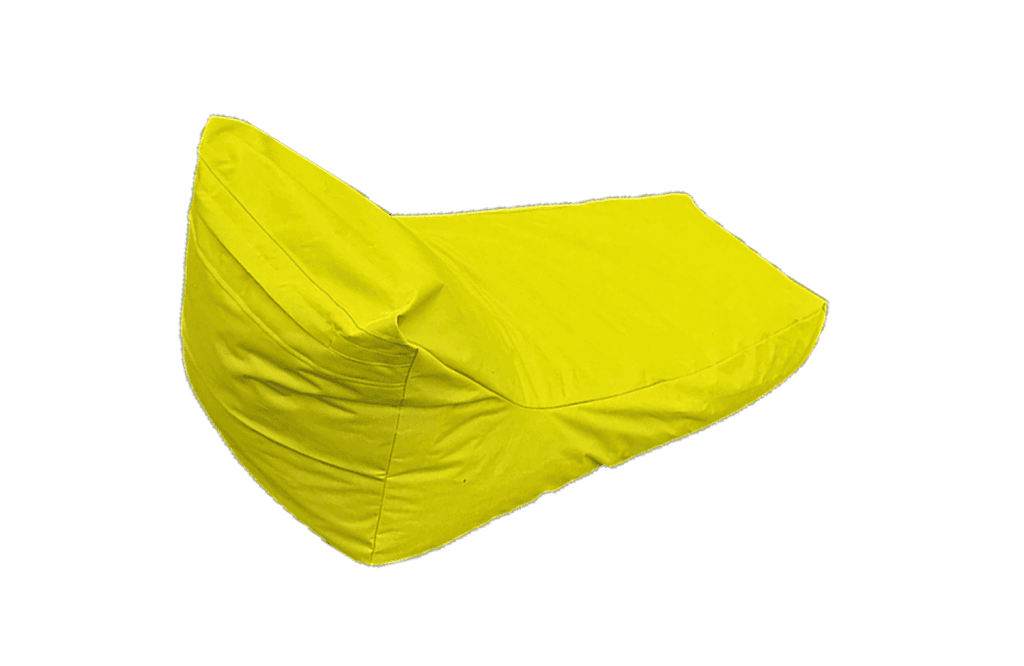Lazy bag krevet, 175x70 cm, Žuti