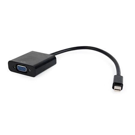 Gembird adapter Mini DisplaiPort na VGA, A-mDPM-VGAF-02, crni