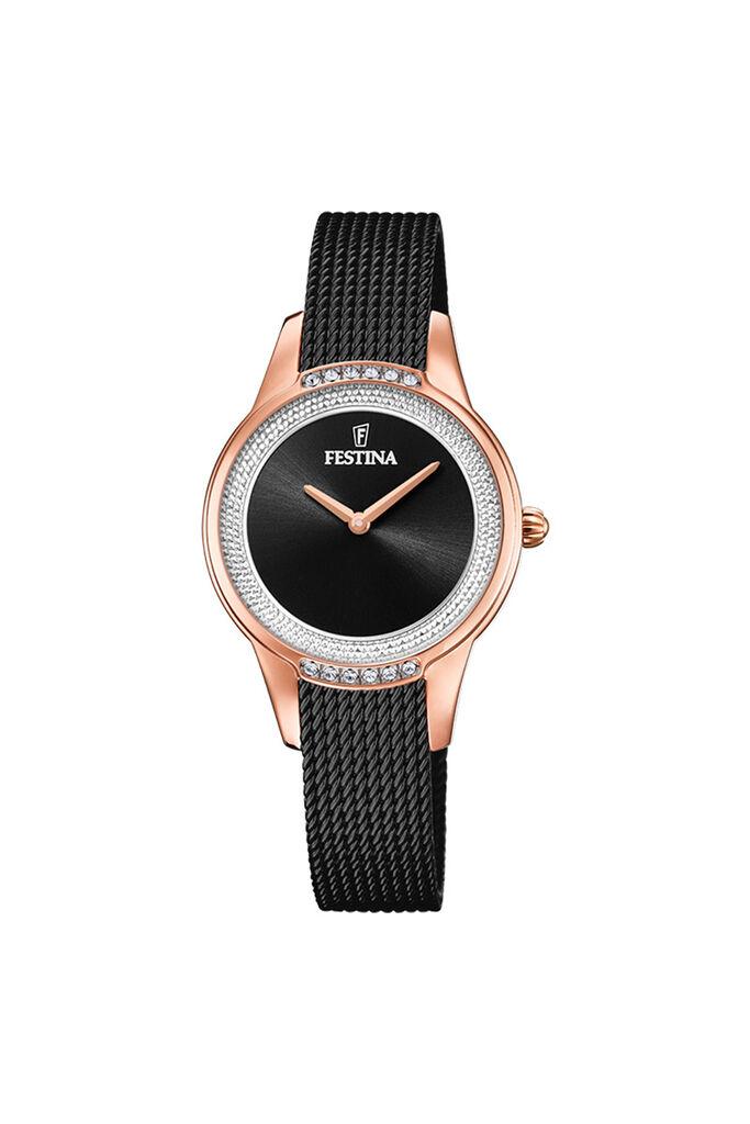 Festina Ženski analogni sat Mademoiselle, Crni