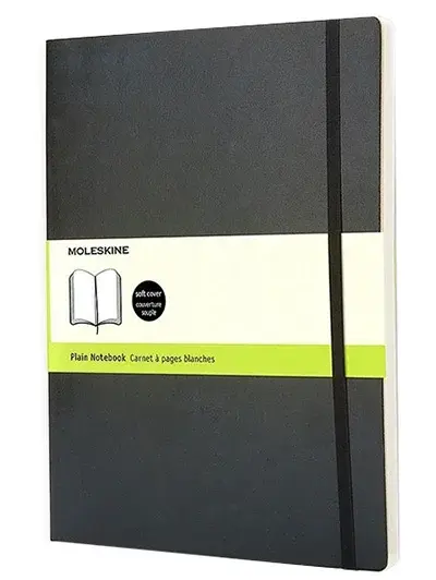 Moleskine Beležnica sa mekim povezom, Velika, Siva