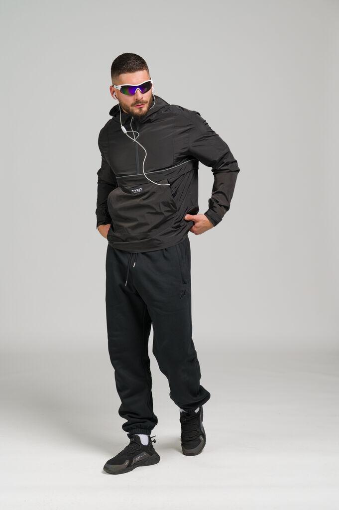 Tyro Unisex jakna Rapid, Crna