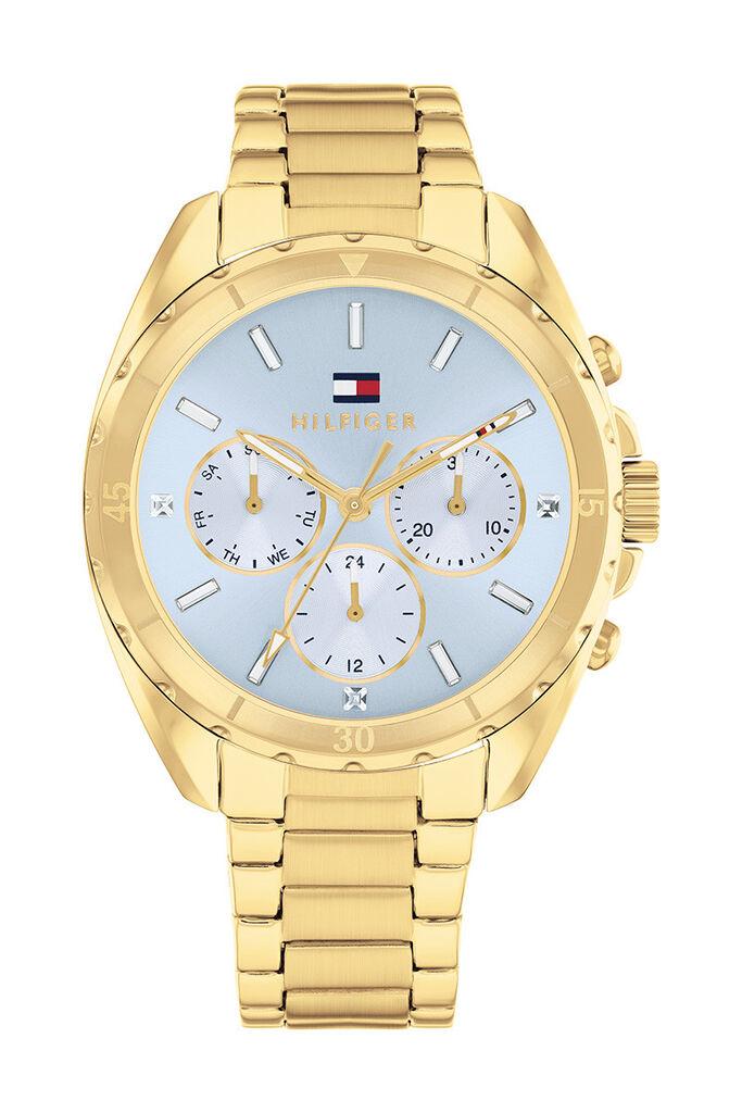 Tommy Hilfiger Ženski kvarcni sat, Plavo-zlatne boje