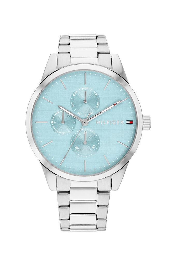 Tommy Hilfiger Ženski kvarcni sat, Plavo-srebrne boje