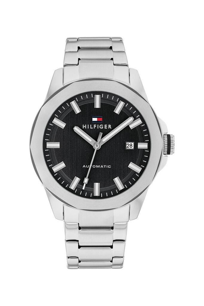 Tommy Hilfiger Muški automatik sat, Crno-srebrne boje
