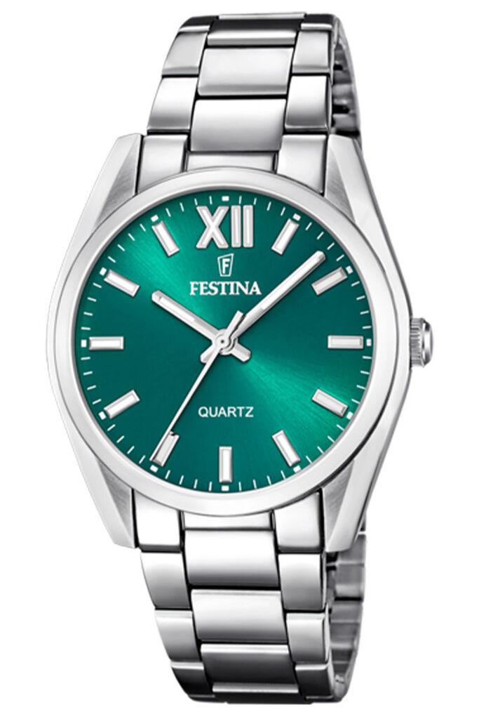 Festina Ženski kvarcni sat Alegria, Zlatno-srebrne boje