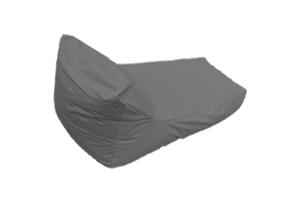 Lazy bag krevet, 175x70 cm, Tamnosivi