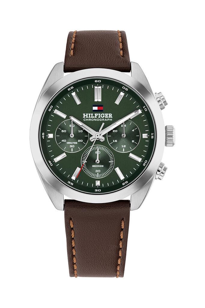 Tommy Hilfiger Muški hronograf sat, Zeleno-braon