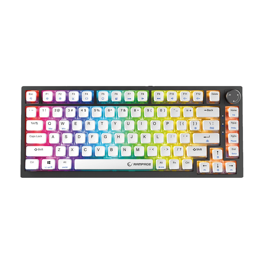 Rampage tastatura Zenith Pro, RGB 8000Hz, crna