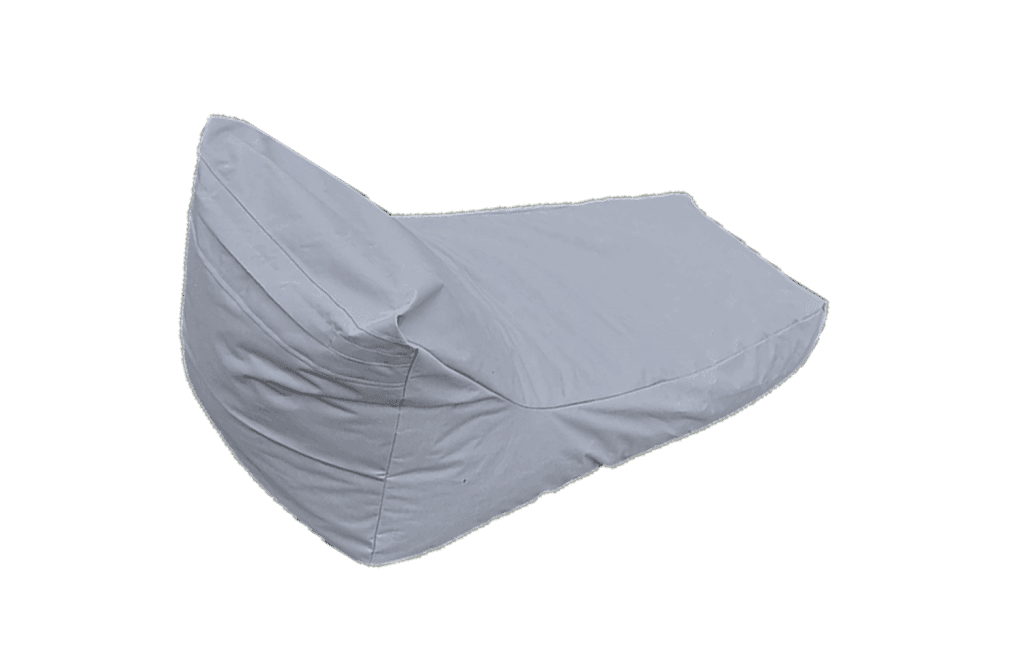 Lazy bag krevet, 175x70 cm, Svetlosivi