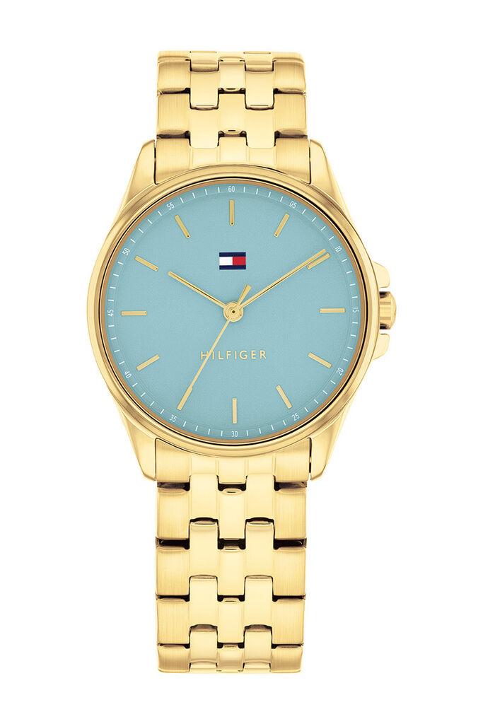 Tommy Hilfiger Ženski kvarcni sat, Plavo-zlatne boje