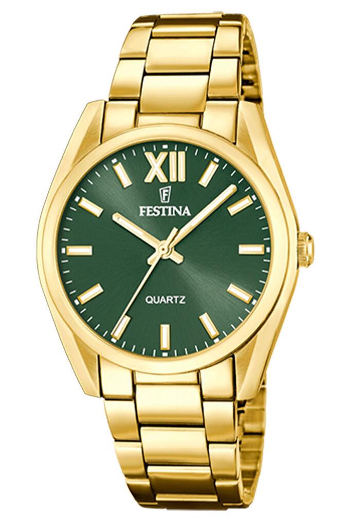 Festina Ženski sat, Zeleno-zlatne boje