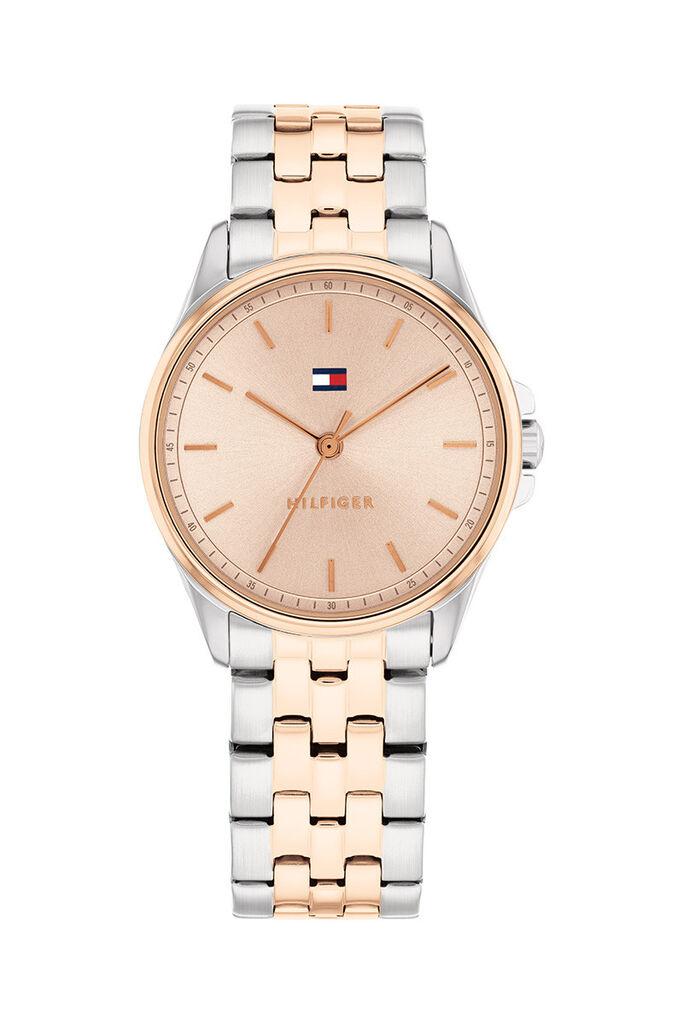 Tommy Hilfiger Ženski kvarcni sat, Rose gold-srebrne boje
