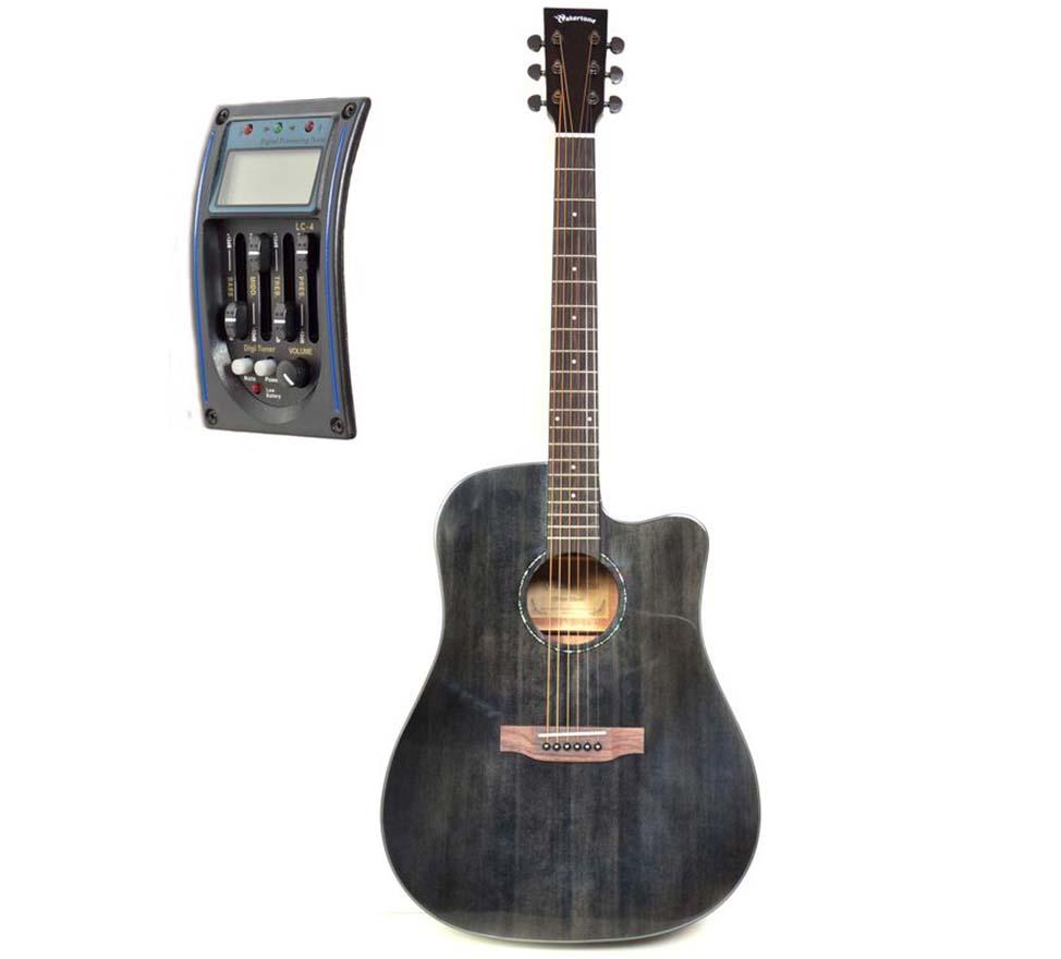 Wakertone Akustična ozvučena gitara CD60CE-BLK