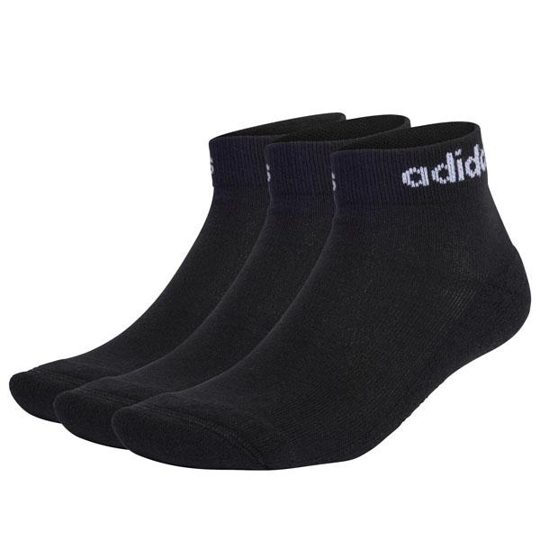 Adidas Čarape C LIN Ankle, 3 para, Crne