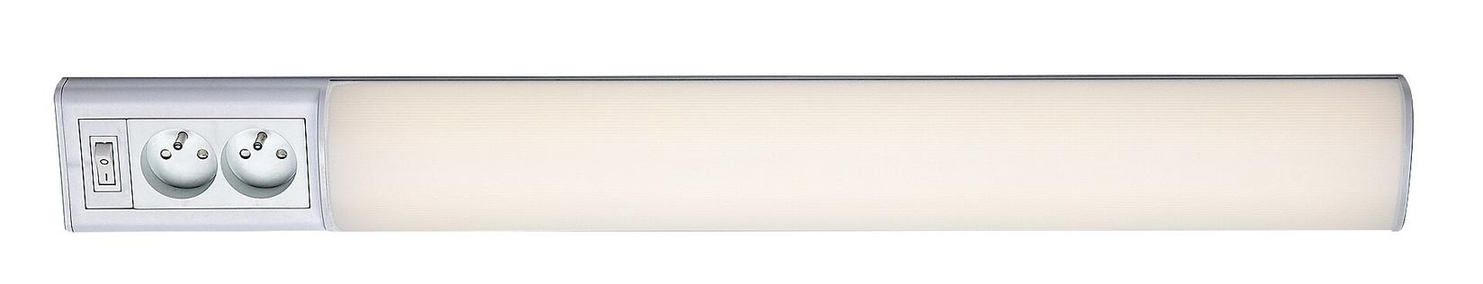 Rabalux LED Lampa Bath2E sa 2 utičnice, 15W, 4000K, 70cm, Bela