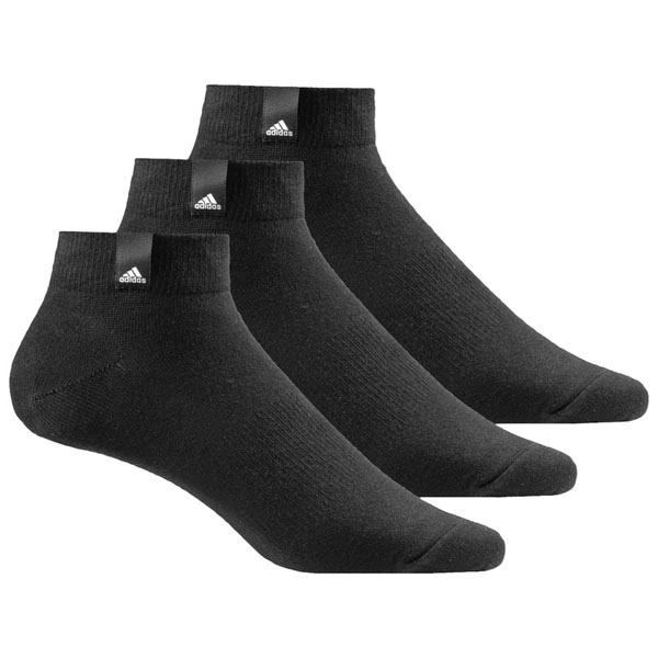Adidas Čarape Per La Ankle, 3 para, Crne