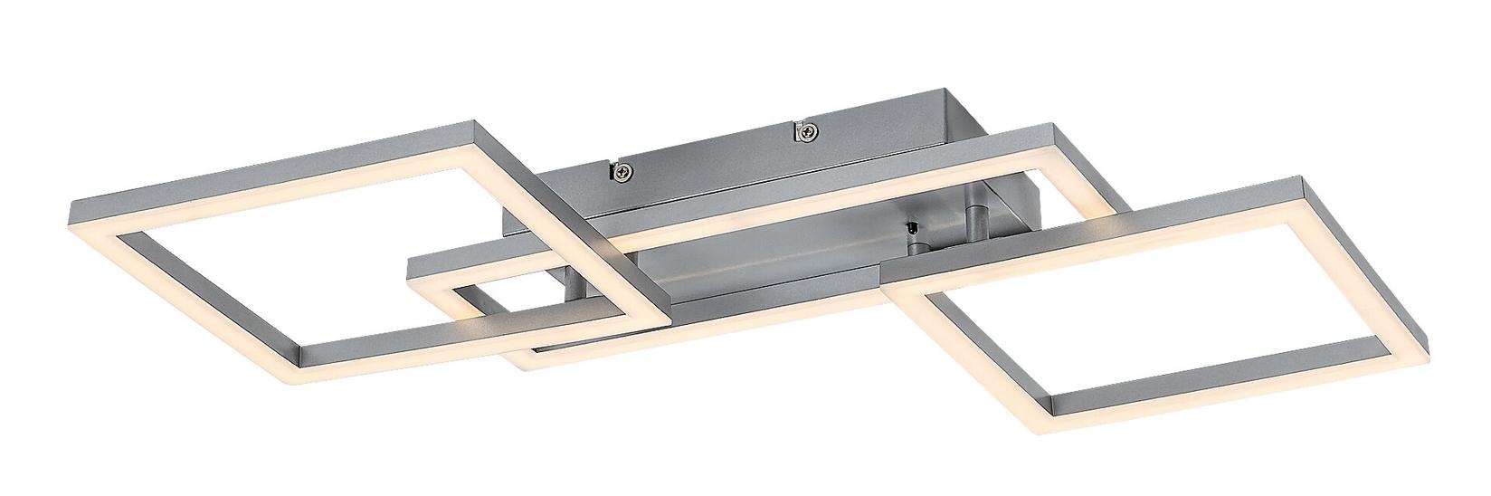 Rabalux Luster Ellinor, LED, 40W, 3000-6500K, 55x45cm, Sivi