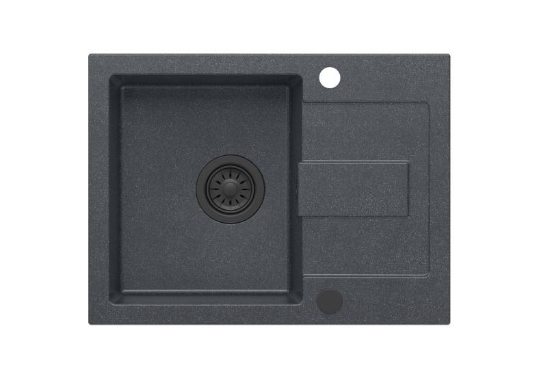 Quadron Ugradna sudopera CHRISTIAN 116 GraniteQ, 1 kada crna, dot, HCQC6045CZK_PC