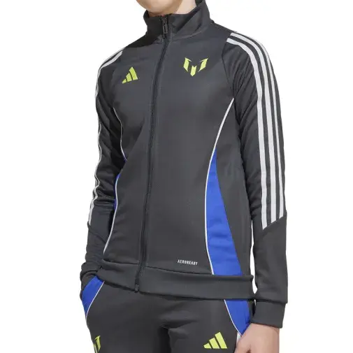 Adidas Duks za dečake Messi JKT Y, Crni
