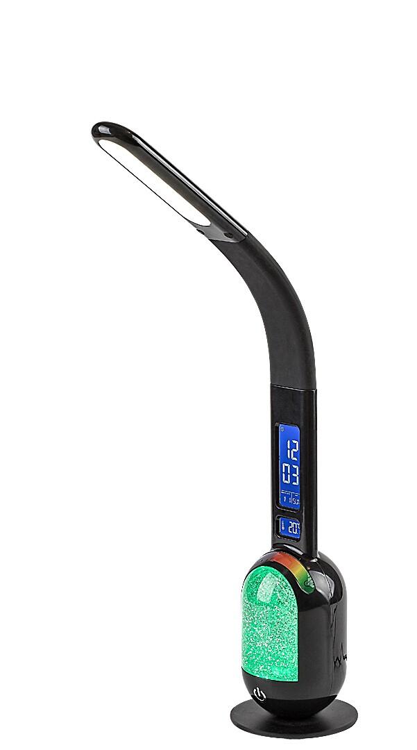 Rabalux Stona lampa Figen, RGB LED, 5W, 5000K, v38cm, Crna