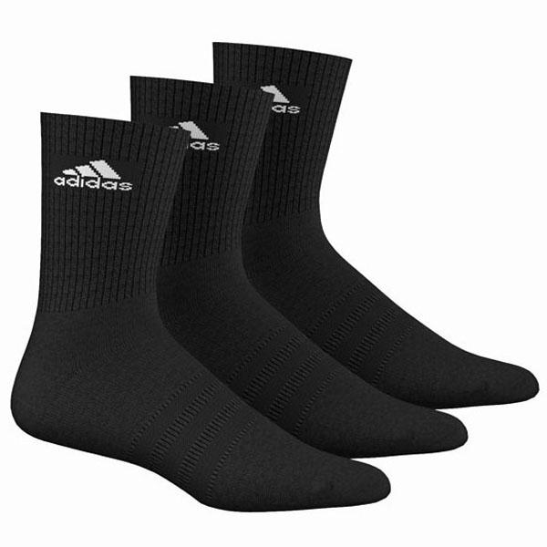 Adidas Čarape Per 3S CR HC, 3 para, Crne