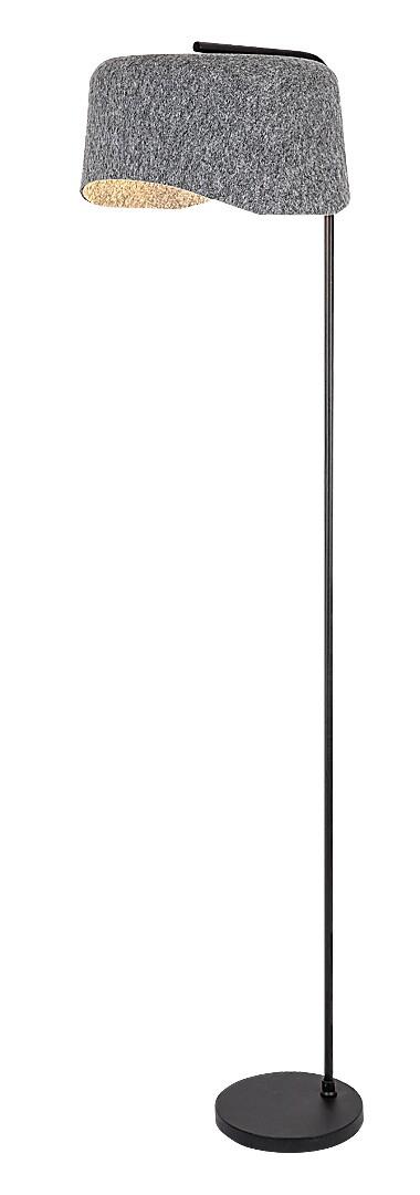 Rabalux Podna lampa Farelia, 1xE27, 175cm, Siva