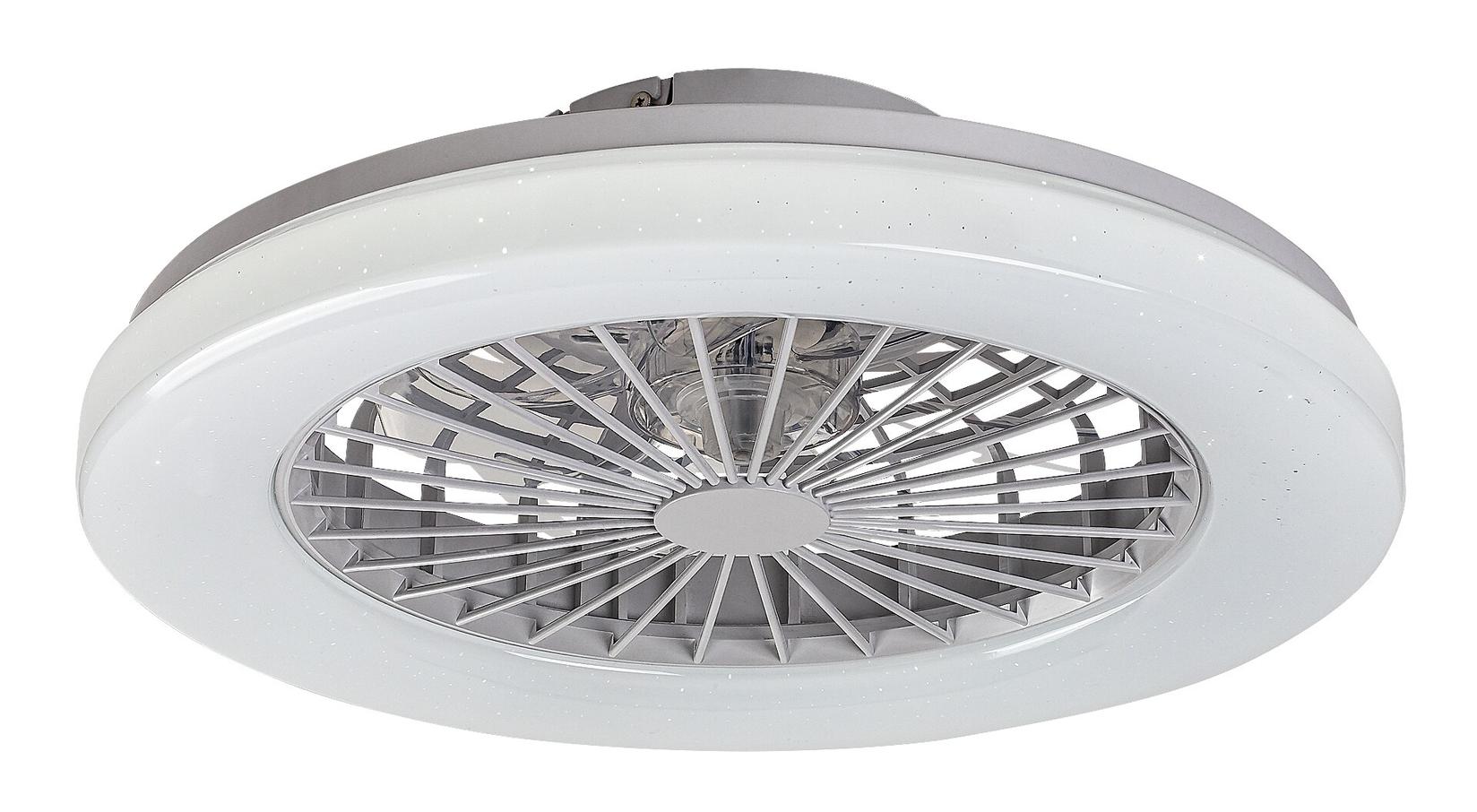 Rabalux Plafonjera sa ventilatorom Dalfon2, RGB, 48W, 48,5cm, 3000-6000K, Bela