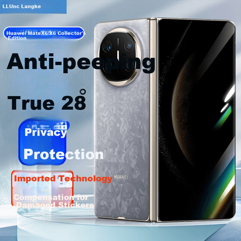 Langke Zaštitno staklo anti-spy  za Huawei Mate X6