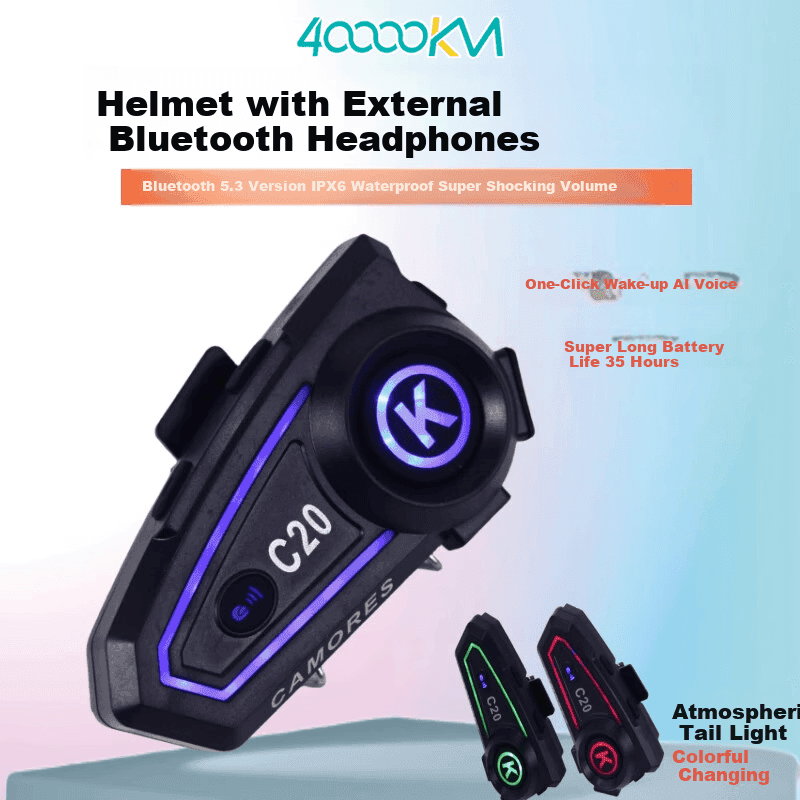 Kaciga sa Bluetooth slušalicama