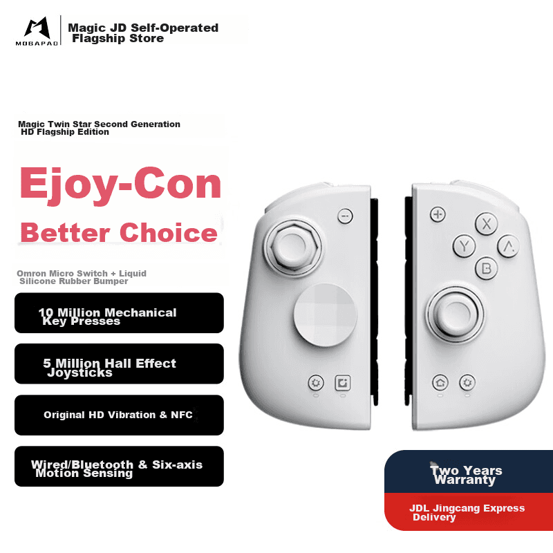 Magic Twin Star Kontroler za Nintendo Switch, Beli