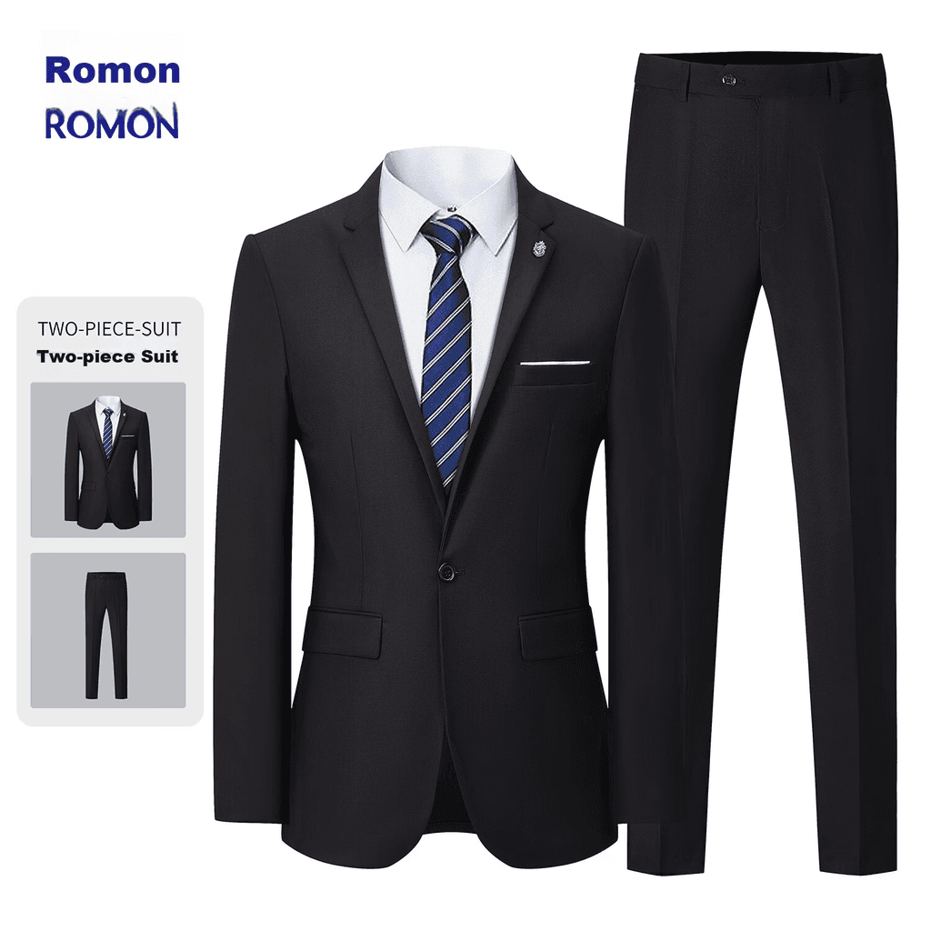 ROMON Muško odelo, Crno