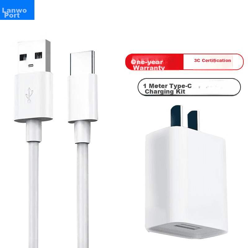 Lanvoport Punjač, 10 W, Type-C, Beli