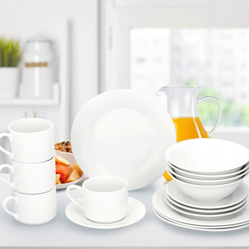 Avatar Set posuđa Alpina, 16 delova, Beli