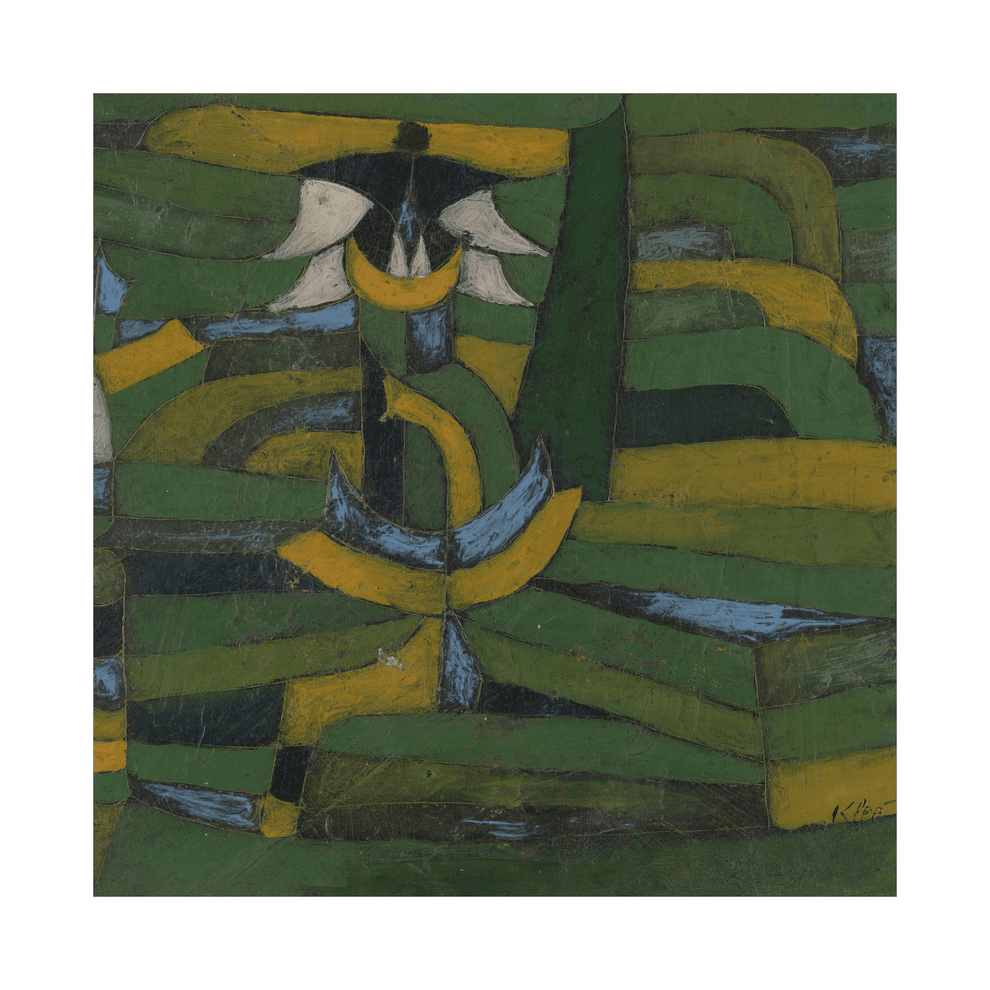 Canvas Slika na platnu White Blossom in the Garden, Paul Klee, 60 x 60 cm