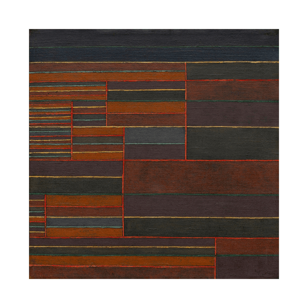 Canvas Slika na platnu In the Current Six Thresholds, Paul Klee, 60 x 60 cm