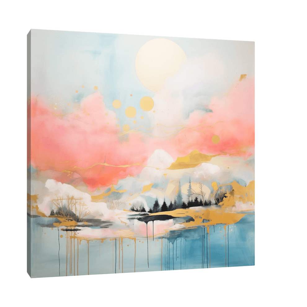 Canvas Slika na platnu Prostrani Proplanci, Bez rama, 140 x 140 cm