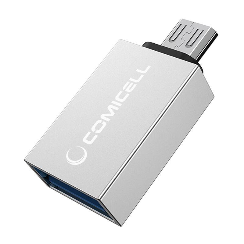 Superior OTG adapter CO-BV2, Micro USB, Sivi