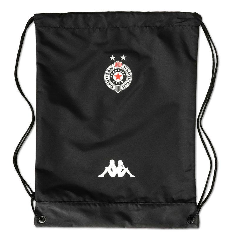Kappa Torba za patike Cabasco Partizan, Crne