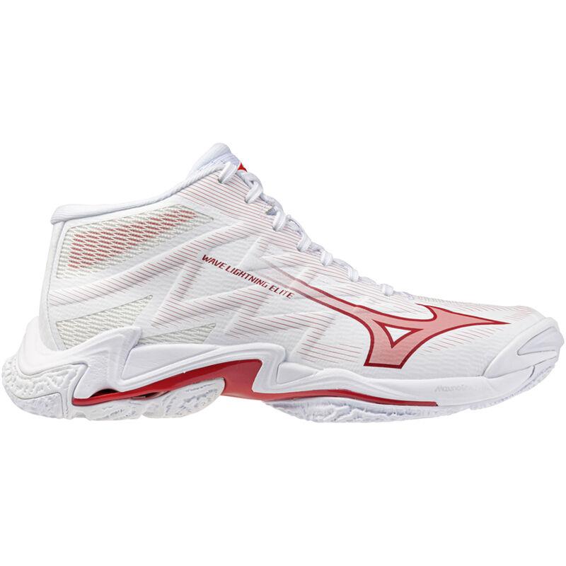 Mizuno Ženske patike Wave Lightning Elite Mid, Bele
