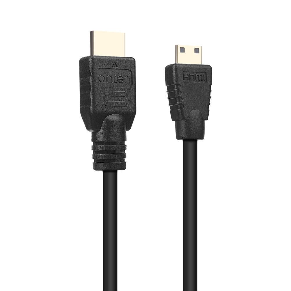 Onten HDMI kabl OTN-HD105, HDMI 1.4 na Mini HDMI, 4K 30Hz, 1080p 120Hz, 1.5 m