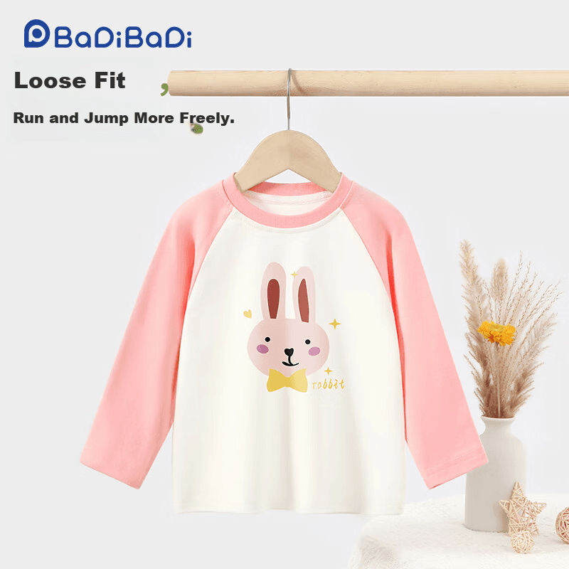 Badibadi Dečja majica dugih rukava, Roze