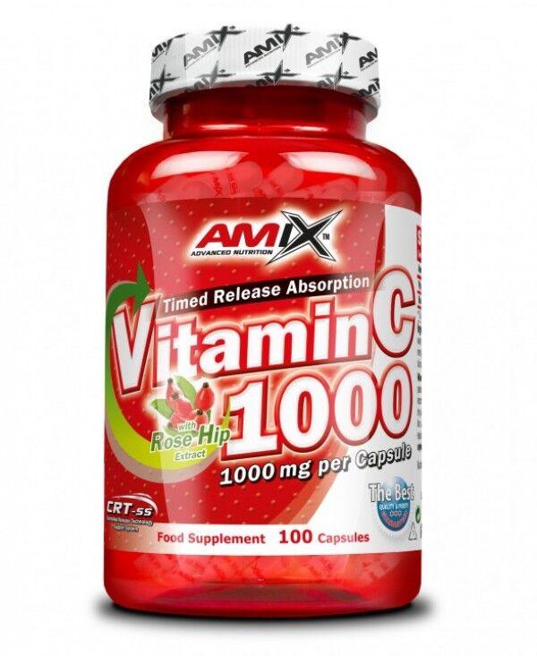 AMIX Vitamin C 1000 mg 100 kapsula