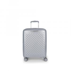 Gabol Kofer Queens, Mali, Kabinski, Proširivi, 40x54x22/25 cm, Polipropilen 42.1/47.9l-2.8 kg, Srebrna