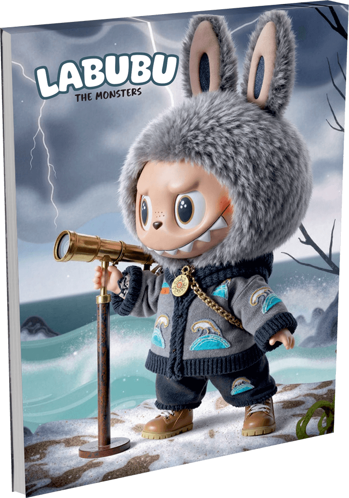 Moja knjižara Blok za beleške, Mek povez, A6/50 La Bubu, Set od 10 komada