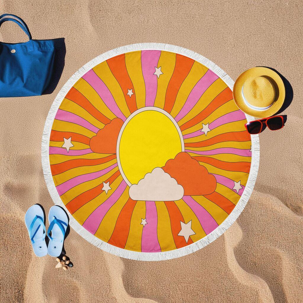 L'essentiel Maison Peškir za plažu BTR20217018, 150x150 cm, Šareni