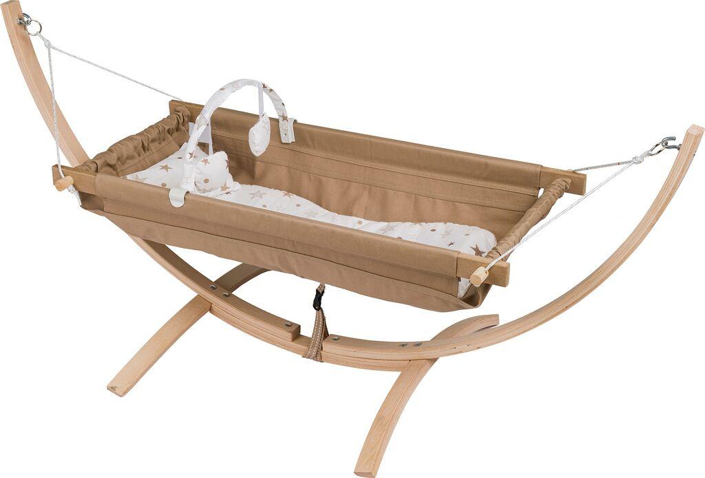 Aberto Design Krevetac za bebe Fethiye, 135x56 cm,, Braon