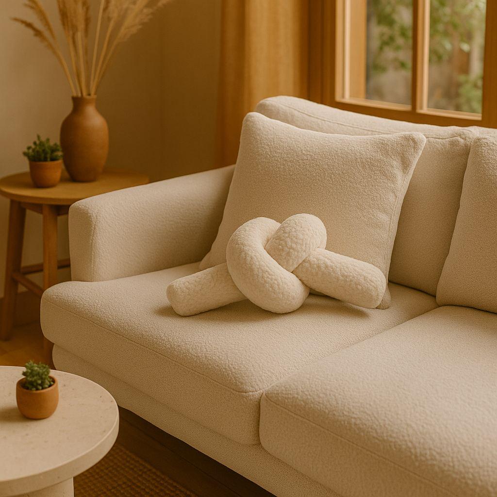 Aberto Design Dekorativni jastuk Dugum, 44x22x18 cm, Bež