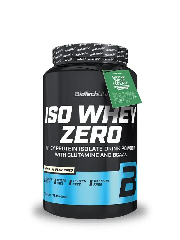 BioTechUSA Protein Iso Whey Zero, Bez laktoze, Vanila, 908g
